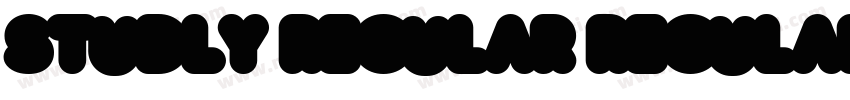 Studly Regular Regular字体转换
